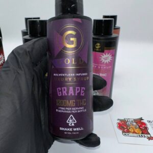 GOLD SOLVENTLESS INFUSED LUXURY SYRUP