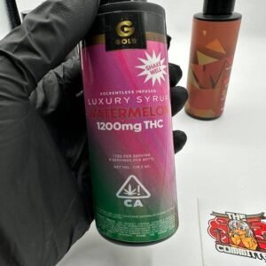 Alternative view of GOLD SOLVENTLESS INFUSED LUXURY SYRUP