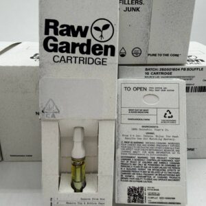 Alternative view of RAW GARDEN 1G CARTRIDGES