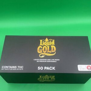 Alternative view of Liquid gold 2g disposable