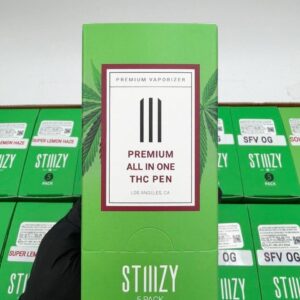 Alternative view of STIIIZY 1g carts